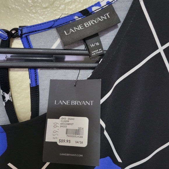 LANE BRYANT Simply Chic Matte Jersey Dress Size 14/16 - Picture 2 of 4